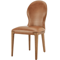 Eldoris Set of 2 Dining Chair in Borneo Chocolate