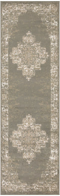 Grafix Olive Vintage Polypropylene Area Rug