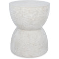 Chayton Indoor/Outdoor Volcanic Stone Side Table , Natural