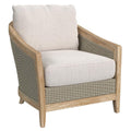 Cambria Club Chair in Canvas Canvas w/ Self Welt