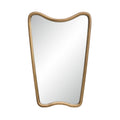 Echoa 35.75" H x 23.75" W Wall Mirror, Gold-Bronze