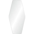 Switzer 48" Tall Hexagon Wall Mirror