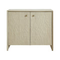 Aida Indoor Mango Wood Cabinet, Beige