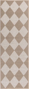 Washable Modern Jute Natural Ivory Modern Jute Area Rug