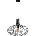 Ione 16.5" Length Ceiling Fixture, Black
