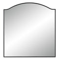 Bandon 40" Tall Arch Wall Mirror, Black