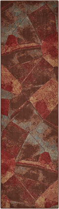 Somerset Multicolor Modern Polyester Area Rug