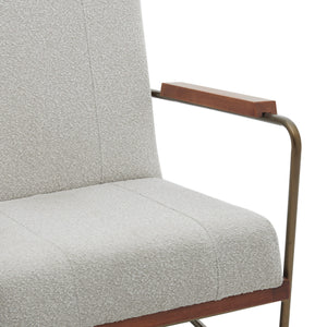Damian Accent Chair Cardiff Grey