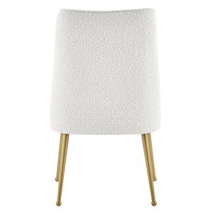 Cedric Set of 2 Dining Chair in Boucle Beige