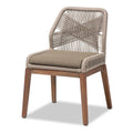Jennifer Transitional Side Chair in Grey