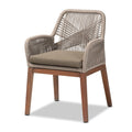 Jennifer Transitional Dining Chair in Grey