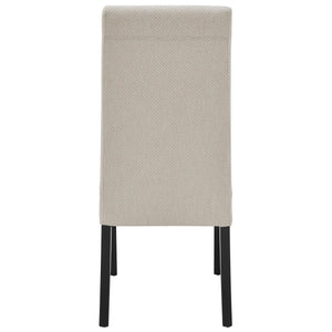 Valencia Set of 2 Dining Chair in Cardiff Cream