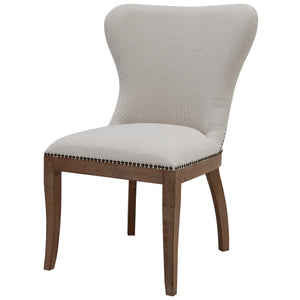 Dorsey Set of 2 Dining Chair in Cardiff Cream