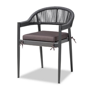 Wendell Modern Metal Outdoor Chair