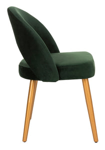 Giani Set of 2 Retro Dining Chair in Green